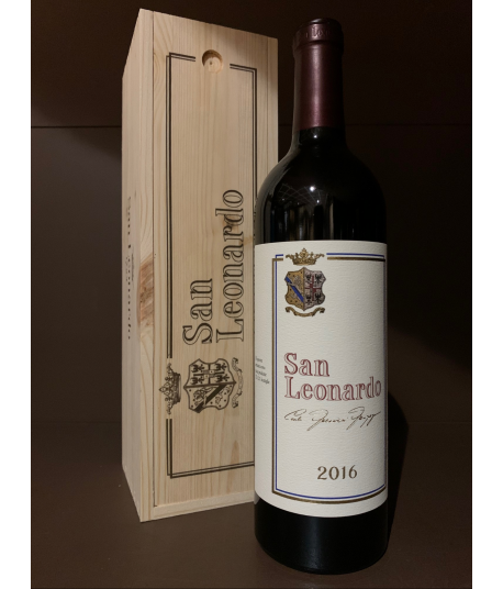 San Leonardo 2016 Tenuta San Leonardo Guerrieri Gonzaga  con cassettina in legno