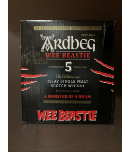 Ardbeg Wee Beastie 5 Years - cartone da 6 bottiglie