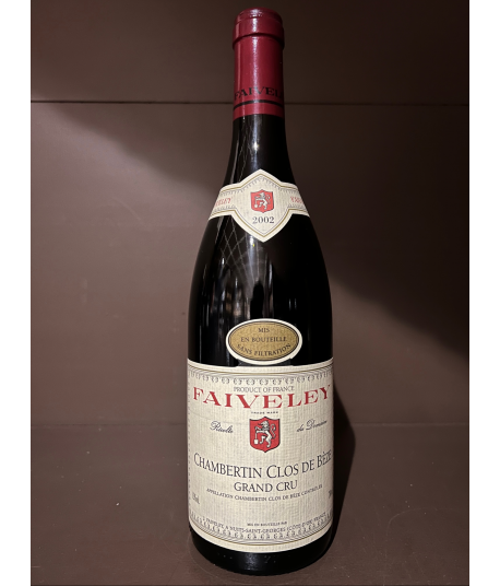 Domaine Faiveley Chambertin Clos de Bèze Grand Cru 2002