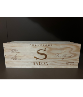 Salon Cuvee 'S' Le Mesnil Blanc de Blancs 2012 con cassettina in legno