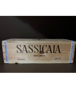 Sassicaia 2012 Magnum in cassa di legno