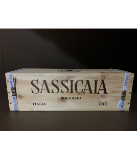 Sassicaia 2013 Magnum in cassa di legno