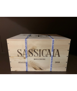 Sassicaia 2018 cassa da 6 bottiglie