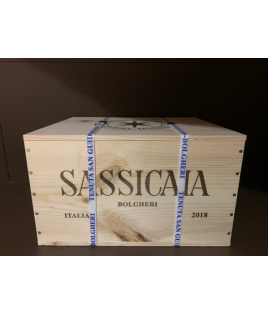 Sassicaia 2018 Cassa da 6 bottiglie