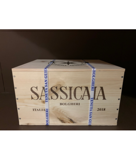 Sassicaia 2018 - Cassa da 6 Bottiglie