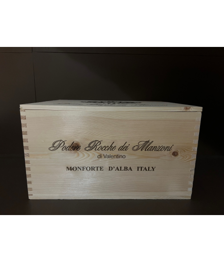 Podere Rocche dei Manzoni - Barolo Perno Cappella Santo Stefano 2018 Cassa di legno da 6 bottiglie