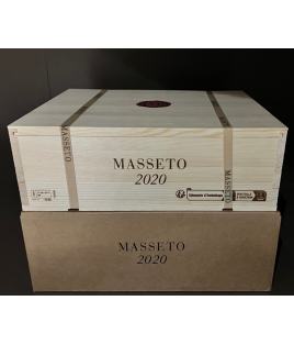 Masseto 2020 Cassettina da 3 Bottiglie