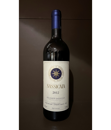 Sassicaia 2012