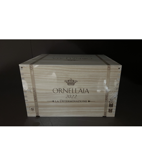 Ornellaia 2022 - 6 bottiglie in cassa di legno