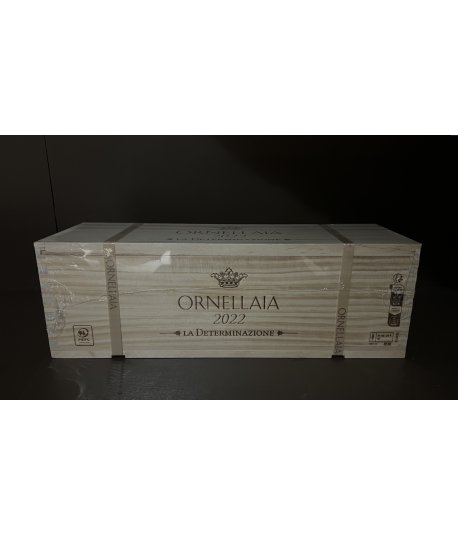 Ornellaia 2022 Magnum in cassa in legno