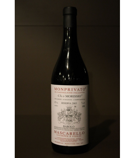 Giuseppe Mascarello Monprivato Cà d'Morissio 2003 - Barolo