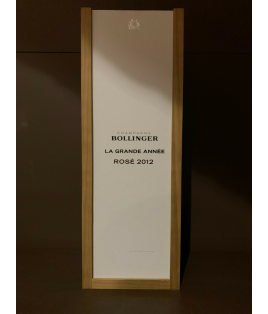 Bollinger La Grande Année Rosé 2012 - con Cassettina di Legno