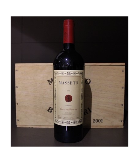 Masseto 2001 cassa da 6 bottiglie
