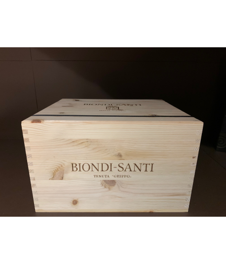 Biondi-Santi Annata 2015  - 6 Bottiglie in Cassa di Legno